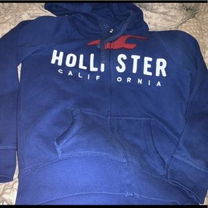 Hollister Hoodie dark blue